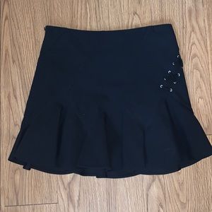 black skirt